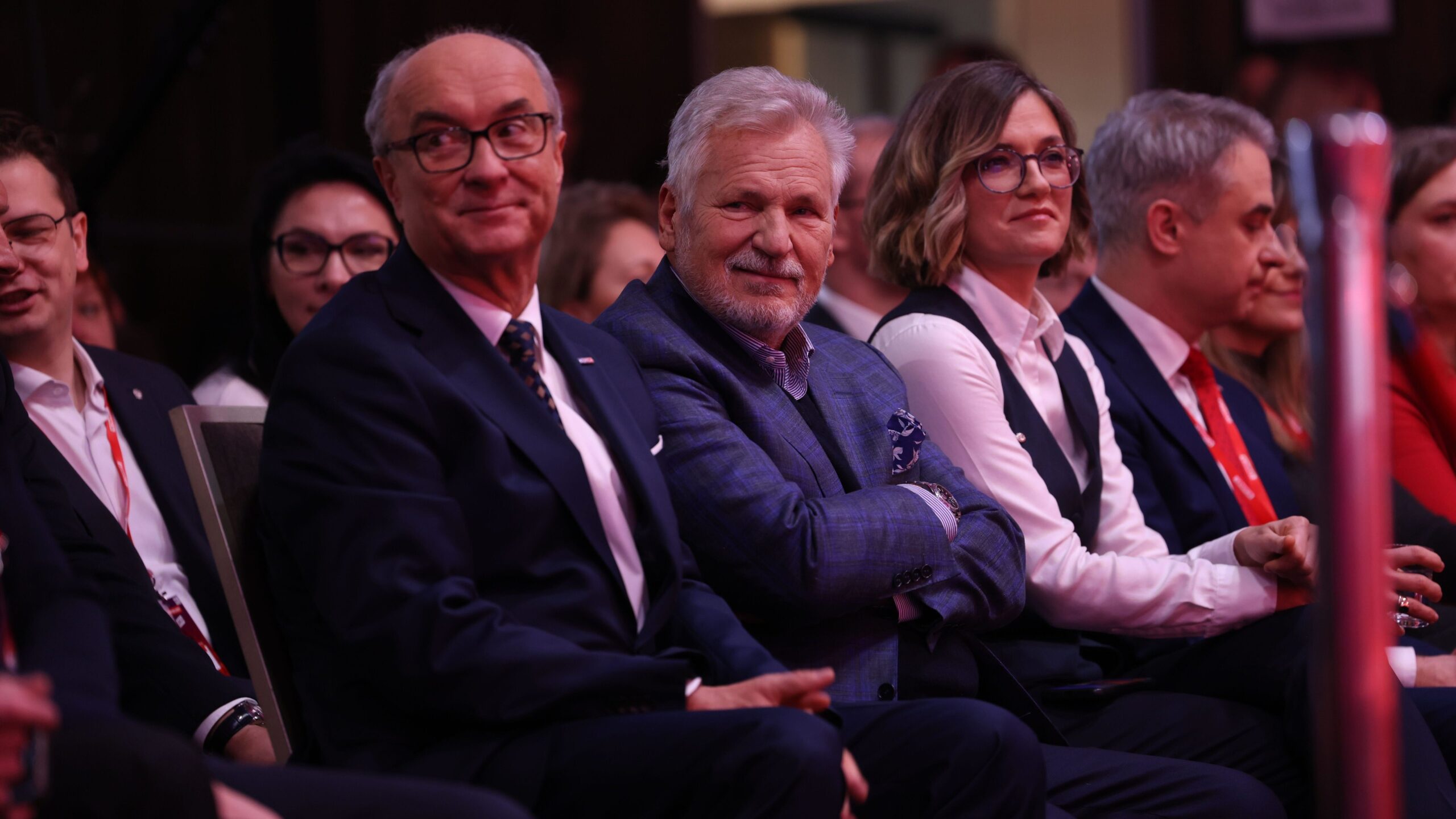 Kongres Nowej Lewicy – Włodzimierz Czarzasty i liderzy Lewicy podczas obrad