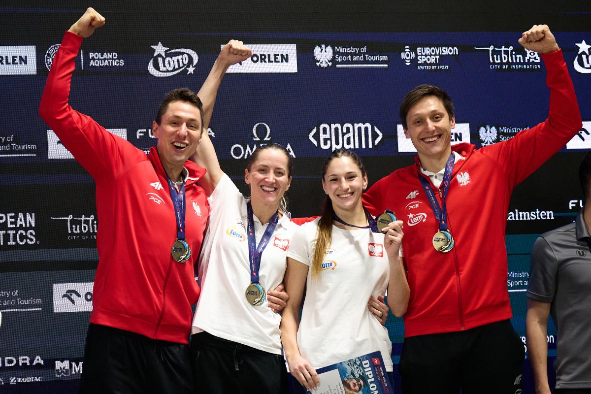 Mistrzostwa Europy masters w Lublinie – polscy pływacy z medalami