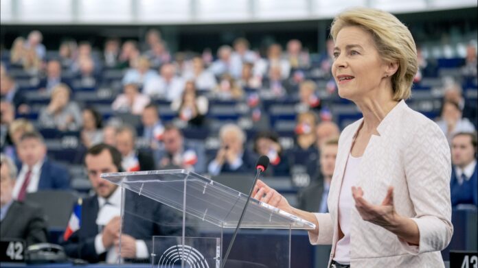 Wsparcie UE dla Ukrainy omawiane przez Ursulę von der Leyen w Parlamencie Europejskim